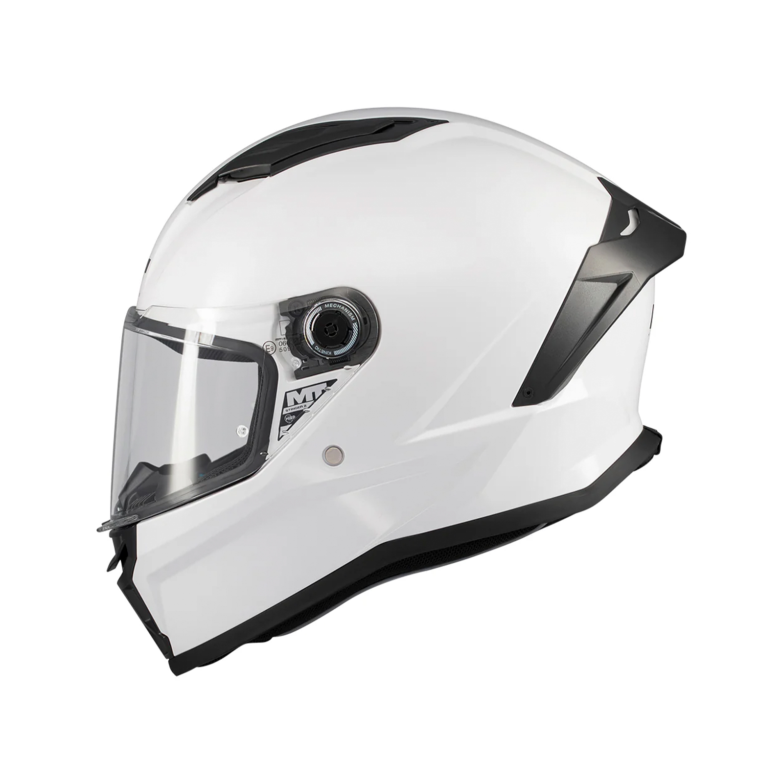 Casco MT Stinger 2 Pure A0 / Blanco Perla