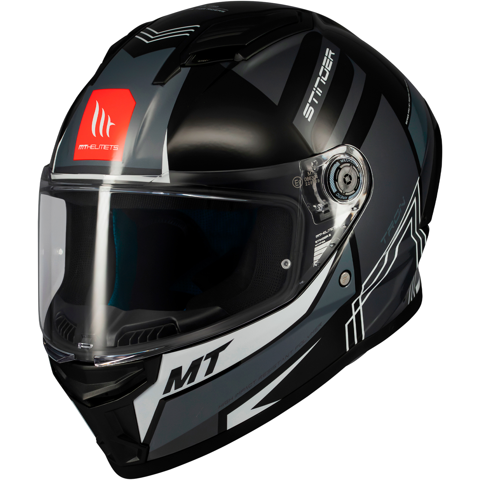 Casco MT Stinger 2 Tron B12