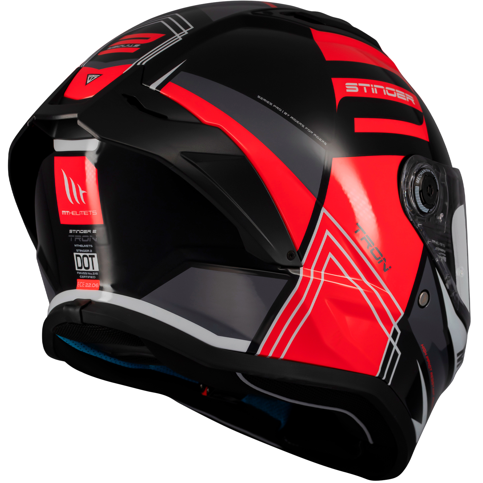 Casco MT Stinger 2 Tron B15