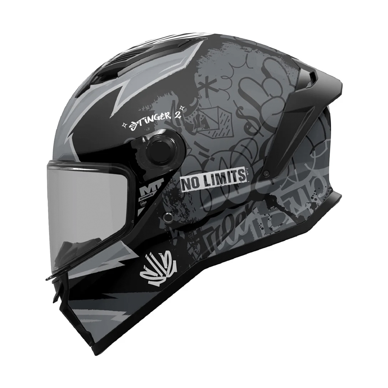 Casco MT Stinger 2 Tagger B2 / Mate
