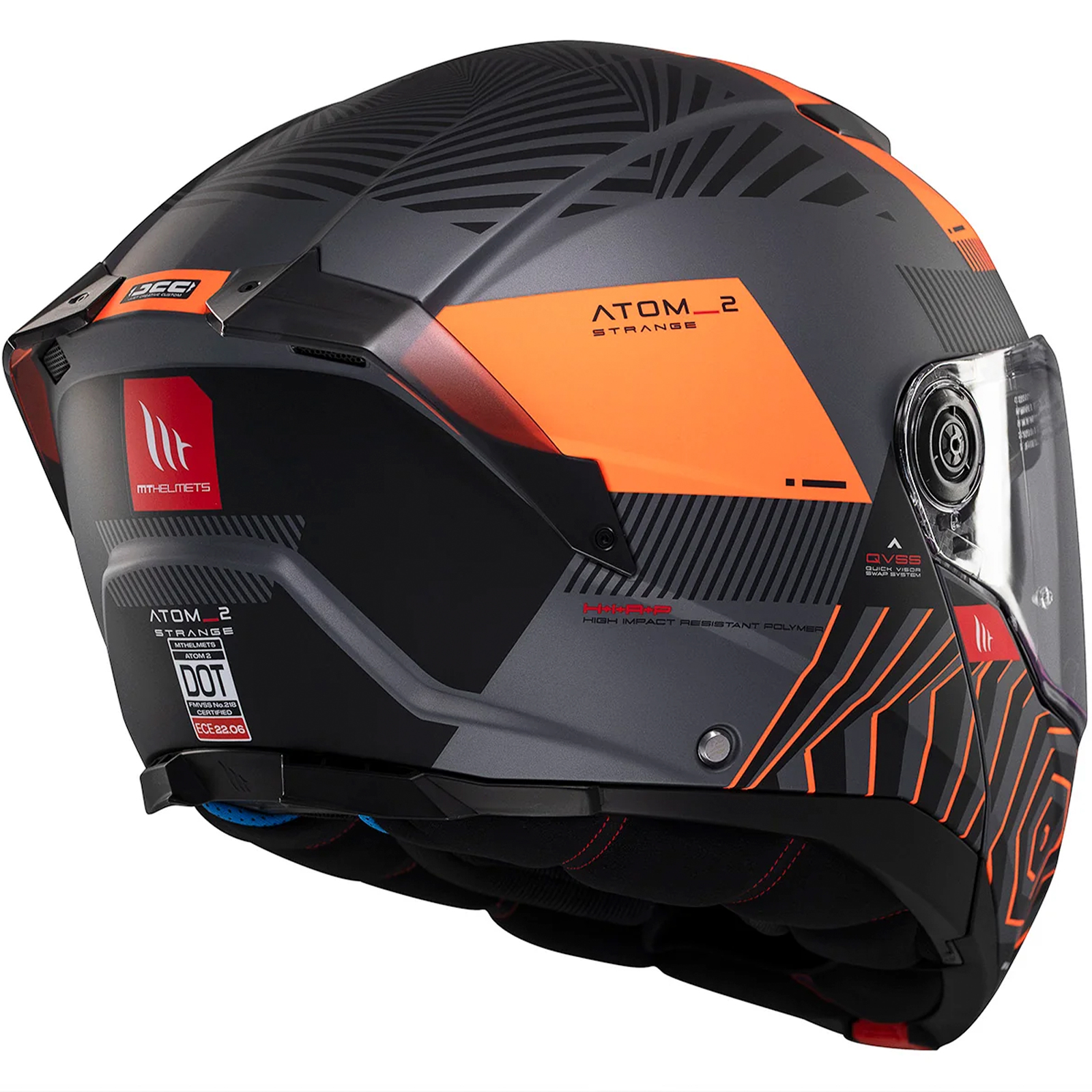 Casco MT Atom 2 SV Strange C4 Mate