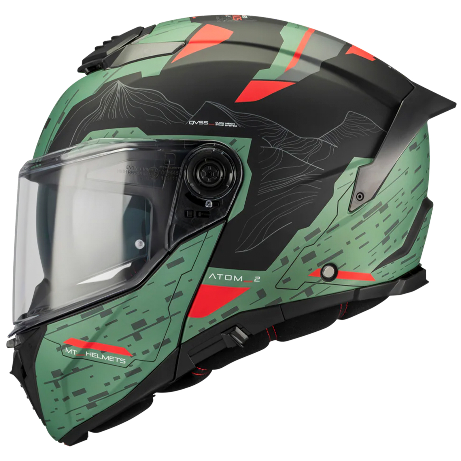 Casco MT Atom 2 Highlands C6 Mate