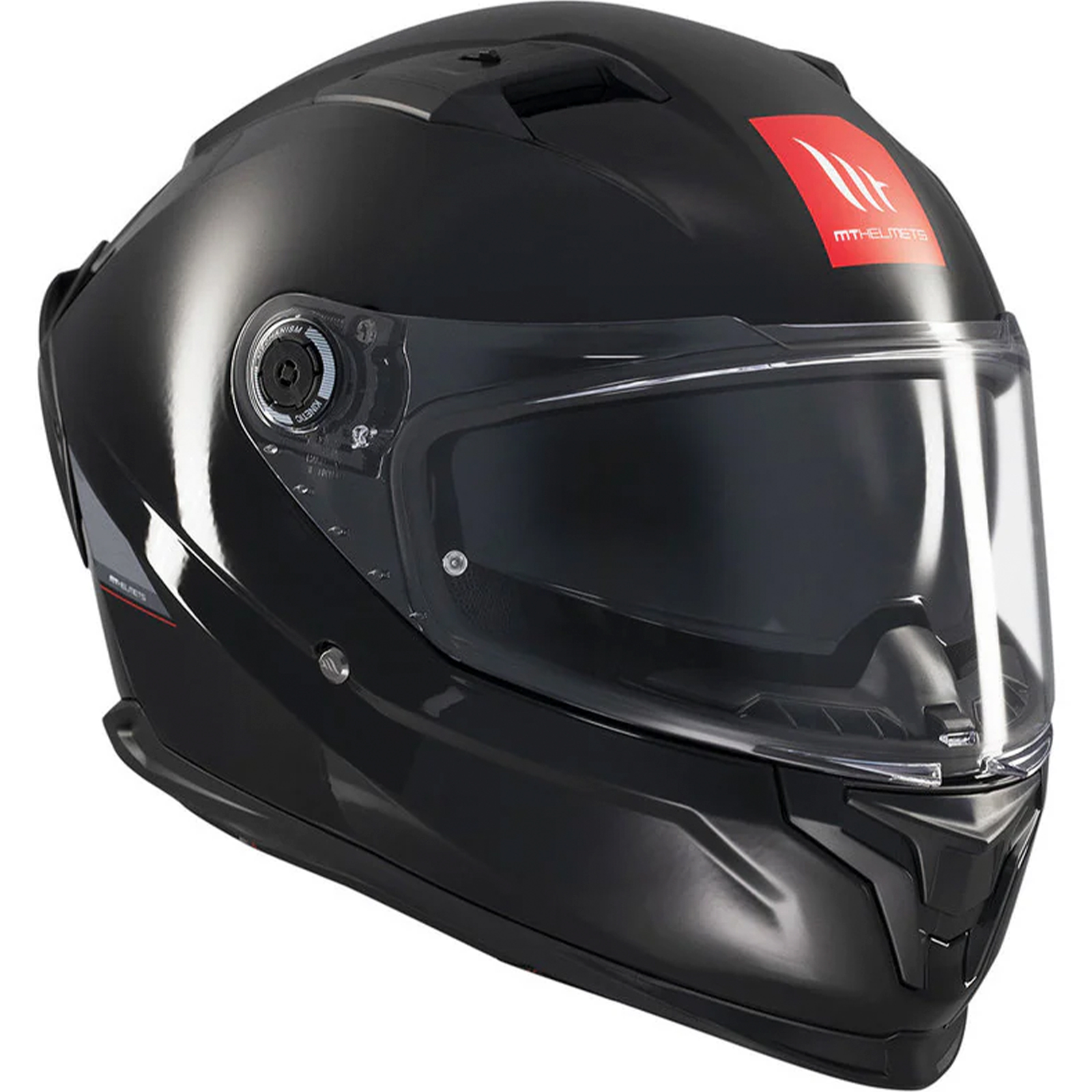 Casco MT Braker SV Solid A1 Negro brillo