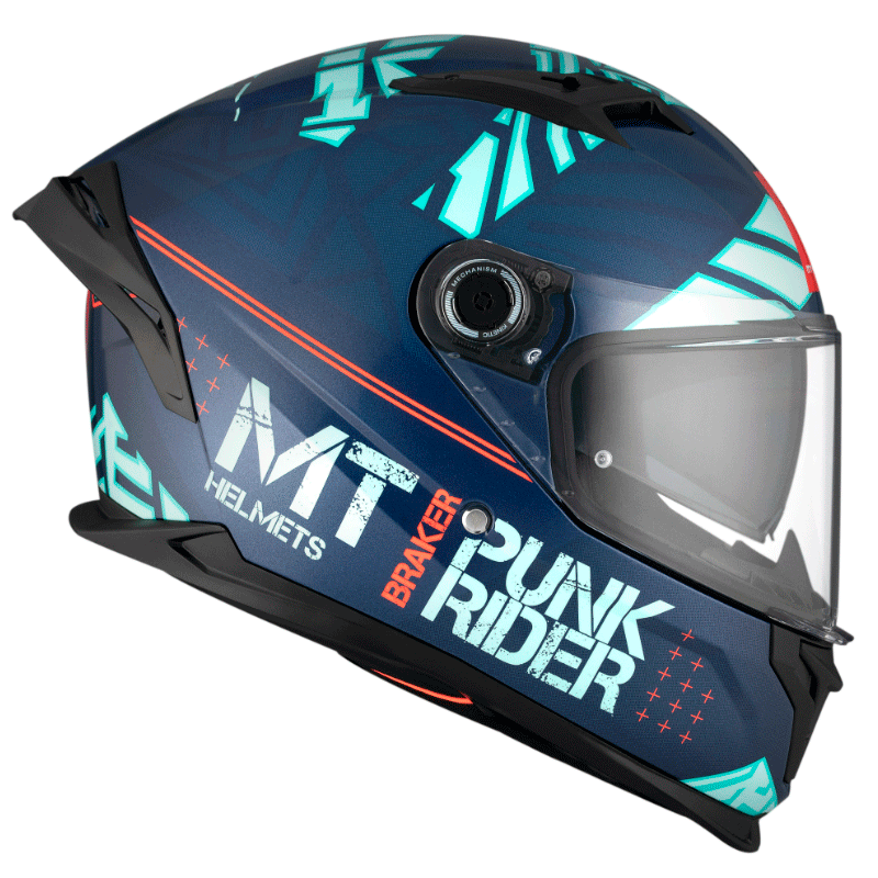 Casco Mt Braker SV Punk Rider C7 brillo