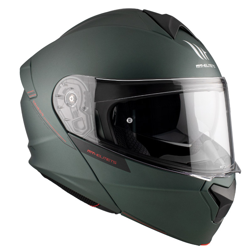 Casco MT Genesis SV A6 verde mate