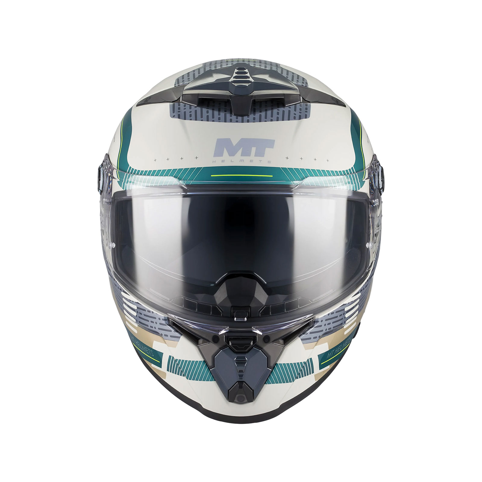 Casco MT Thunder 4 R SV Relevant C6 / Brillo