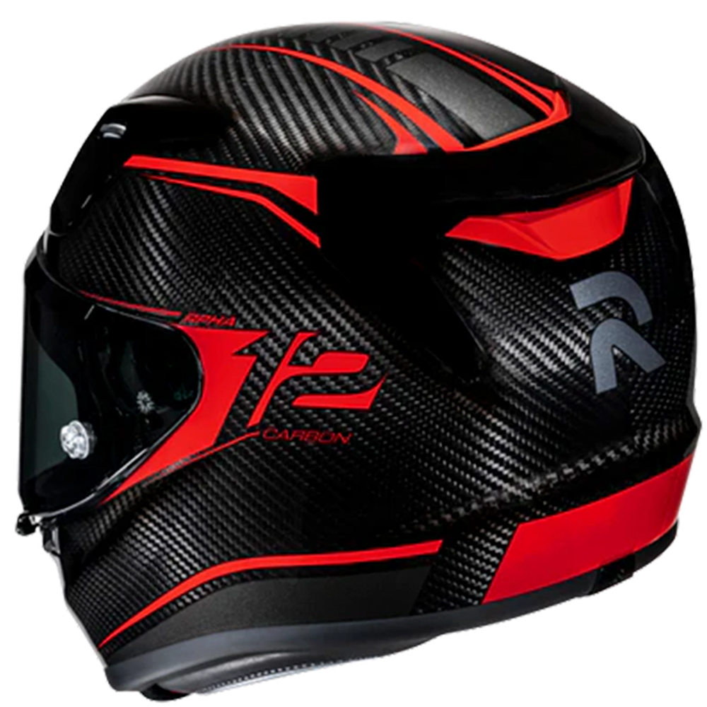 Casco HJC RPHA12 Carbon Keres MC1
