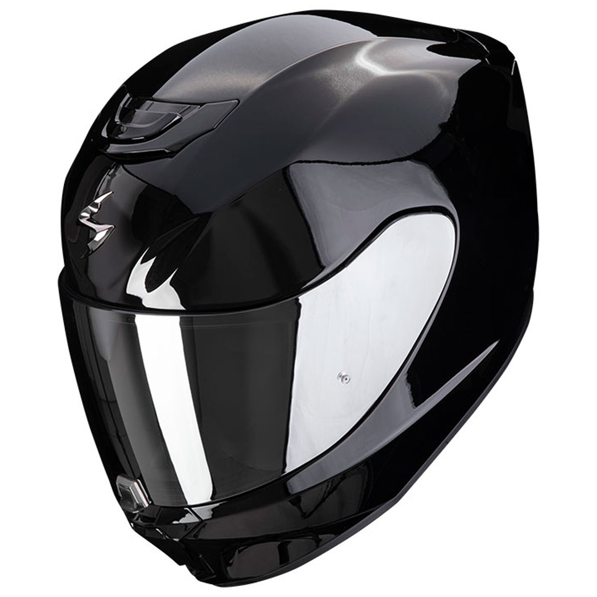 Casco moto Scorpion EXO-391 SOLID Negro Brillo