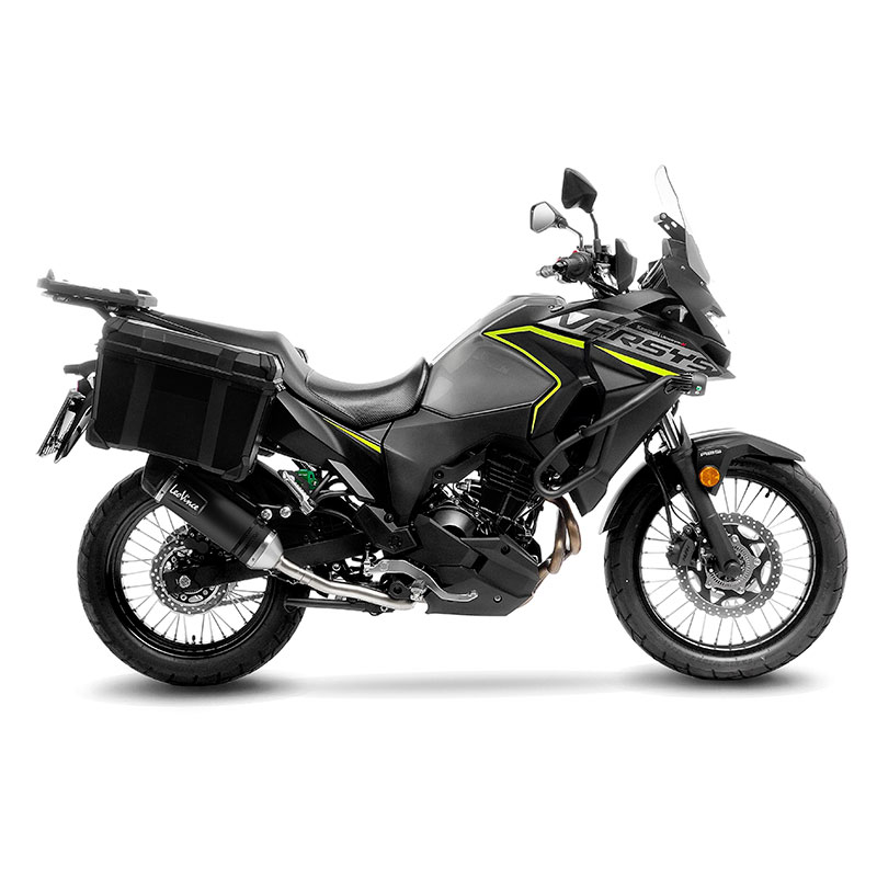 Escape LV One Evo negro Kawasaki Versys X 300 17-