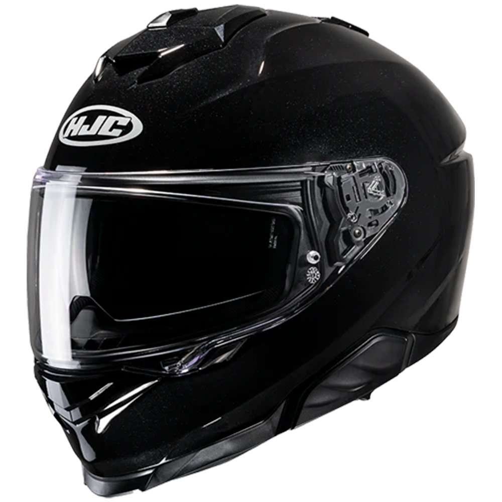 Casco HJC i71 Solid Negro Metalizado