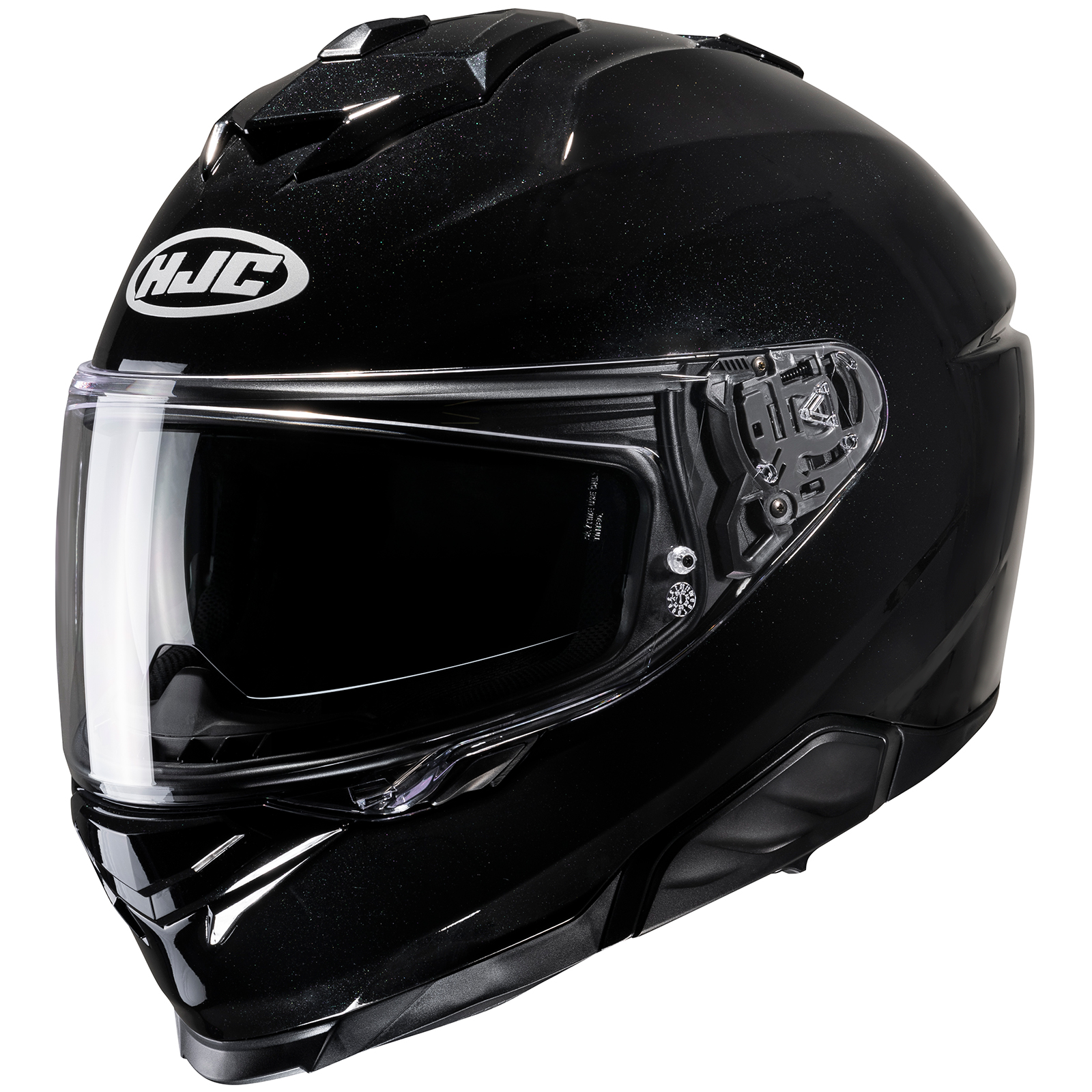 Casco HJC i71 Solid Negro Metalizado
