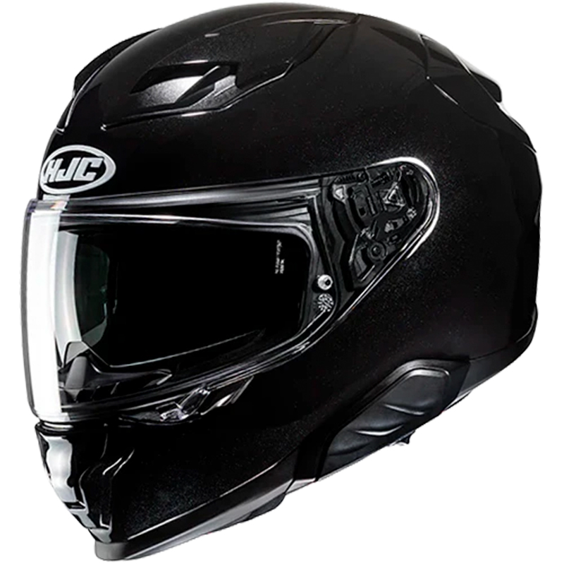Casco HJC F71 Solid Negro Metalizado
