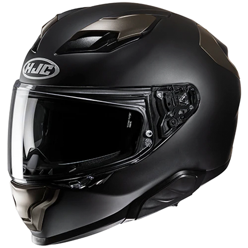 Casco HJC F71 Solid Negro Mate / Titanio