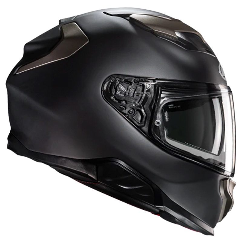 Casco HJC F71 Solid Negro Mate / Titanio