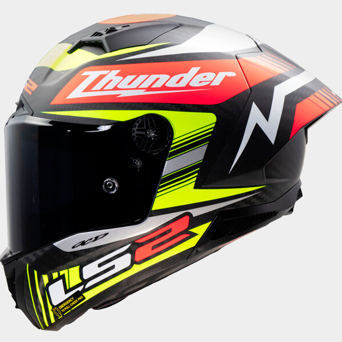 Casco LS2 Thunder GP AERO Replica BLACK