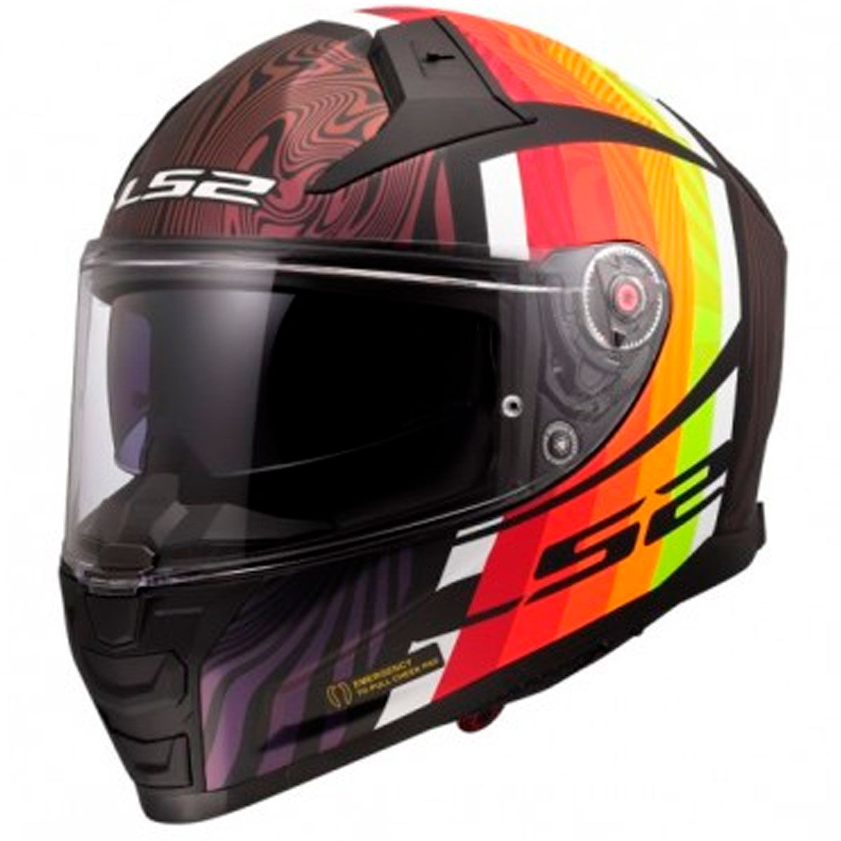 Casco LS2 Vector II FREEDOM Negro Camaleon