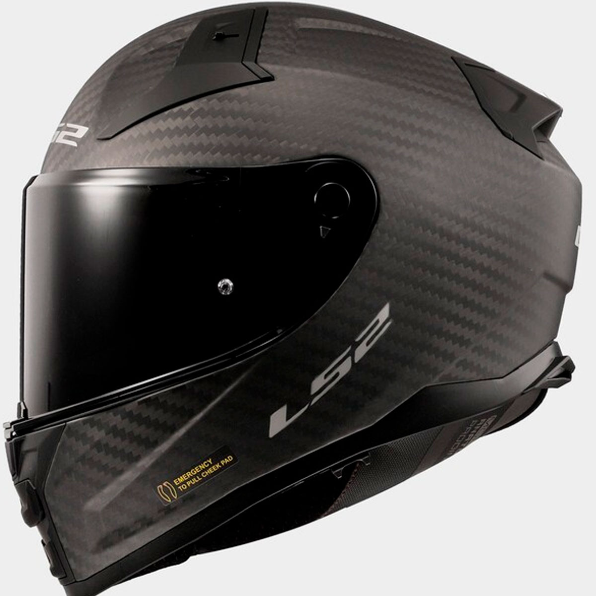 Casco LS2 Vector II Carbon Negro Mate