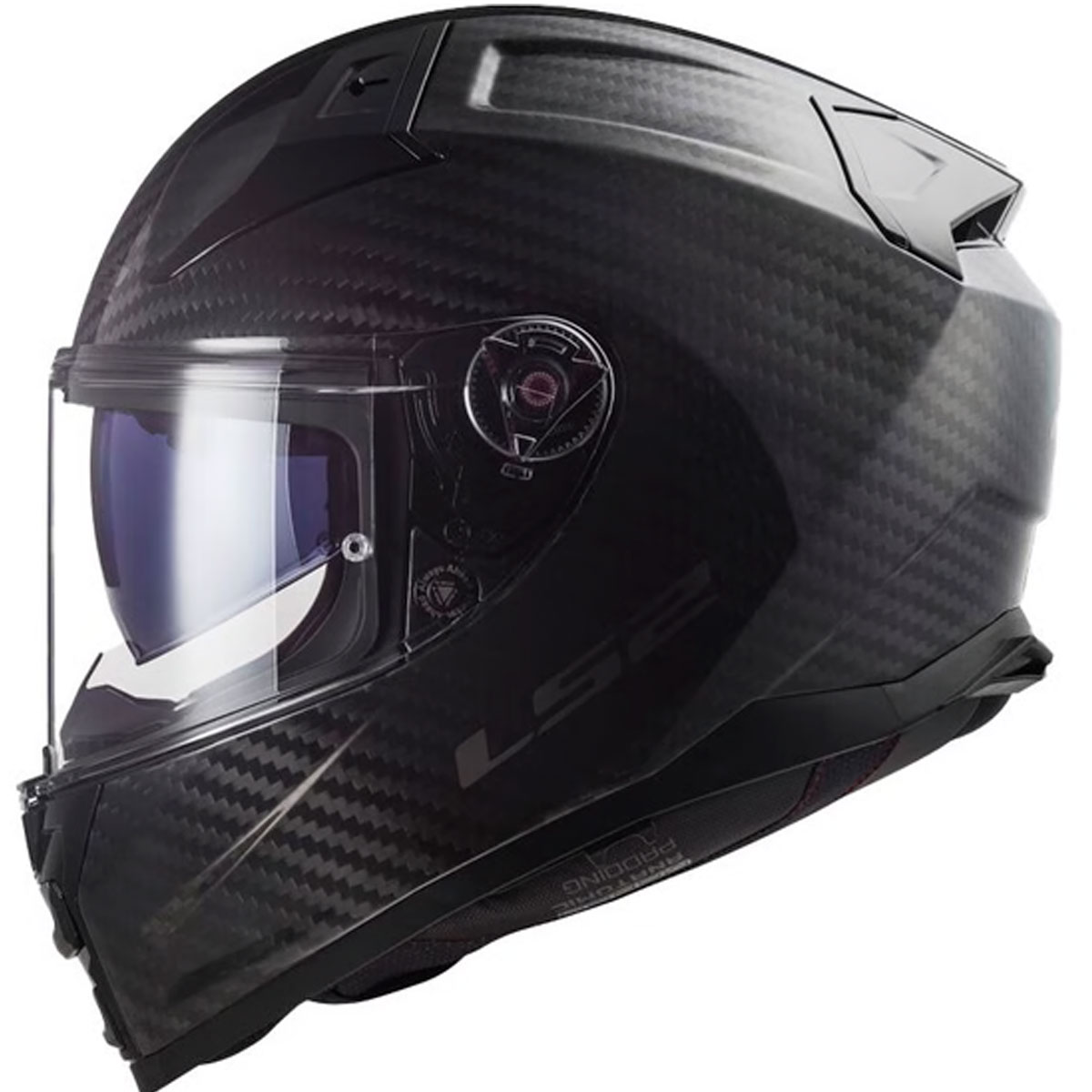 Casco LS2 Vector II Carbon Negro Brillo