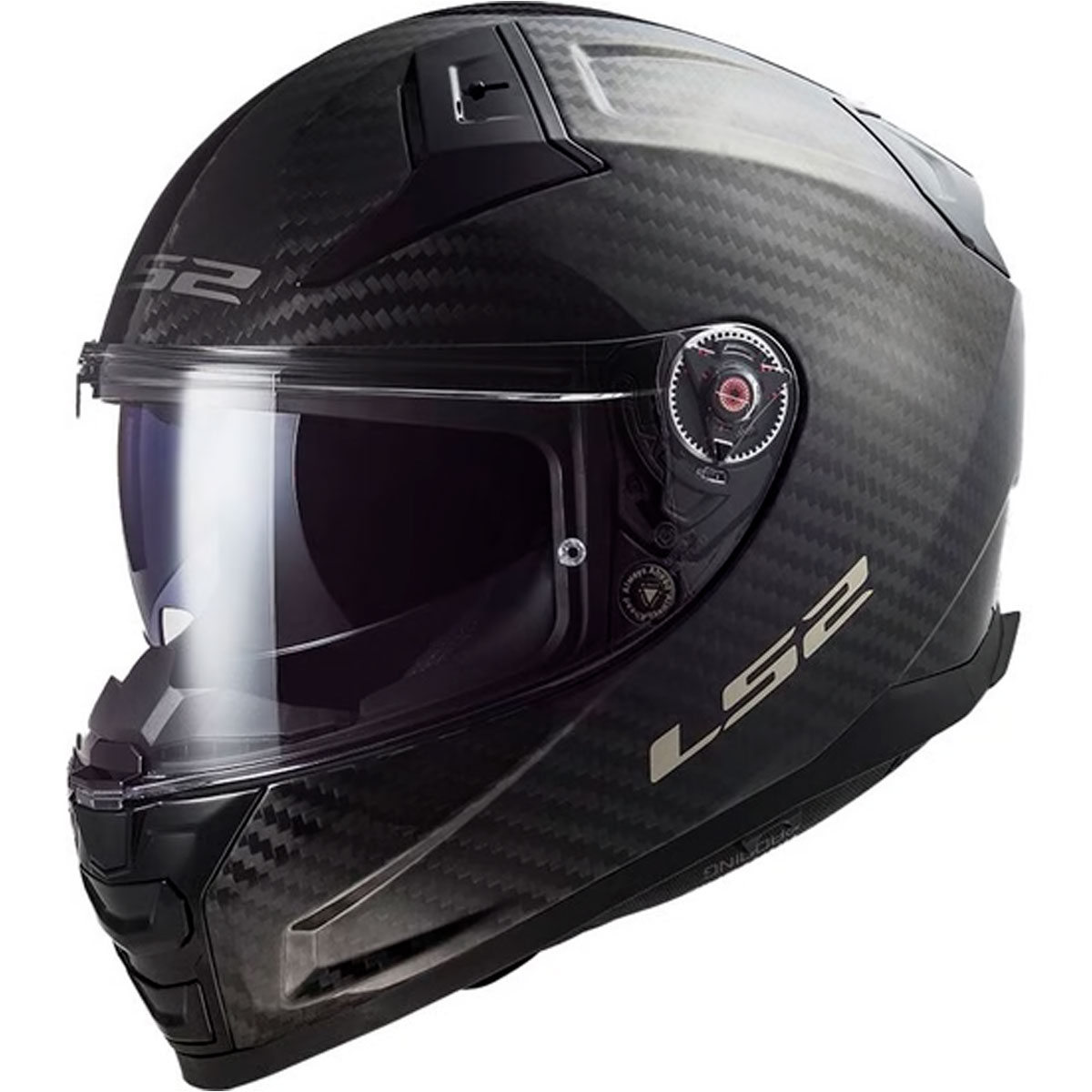 Casco LS2 Vector II Carbon Negro Brillo