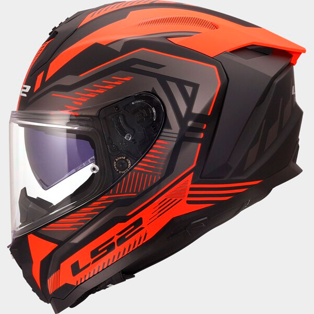 Casco LS2 CHALLENGER II DRAVIX Rojo