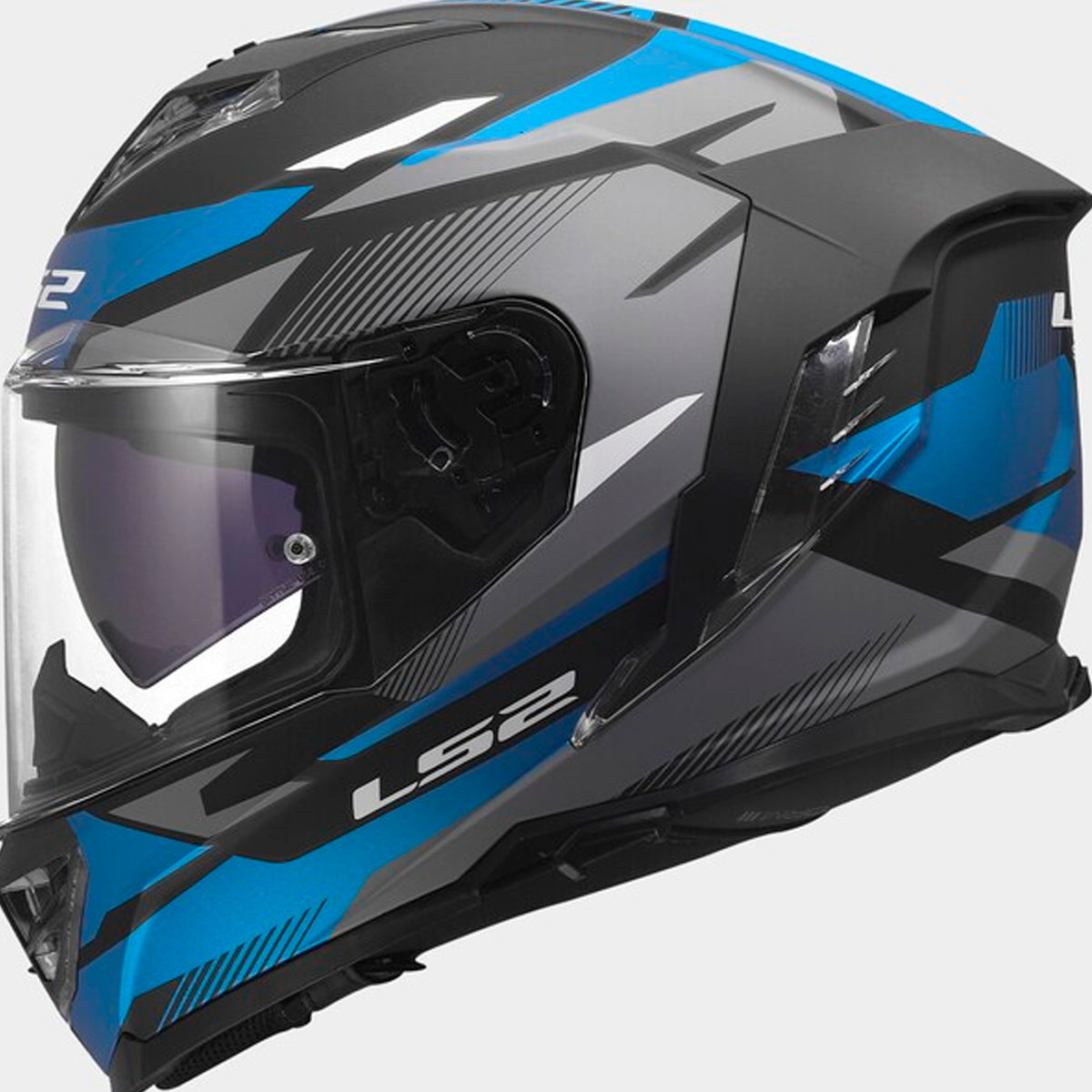 Casco LS2 STORM  III KOMAI Negro Azul