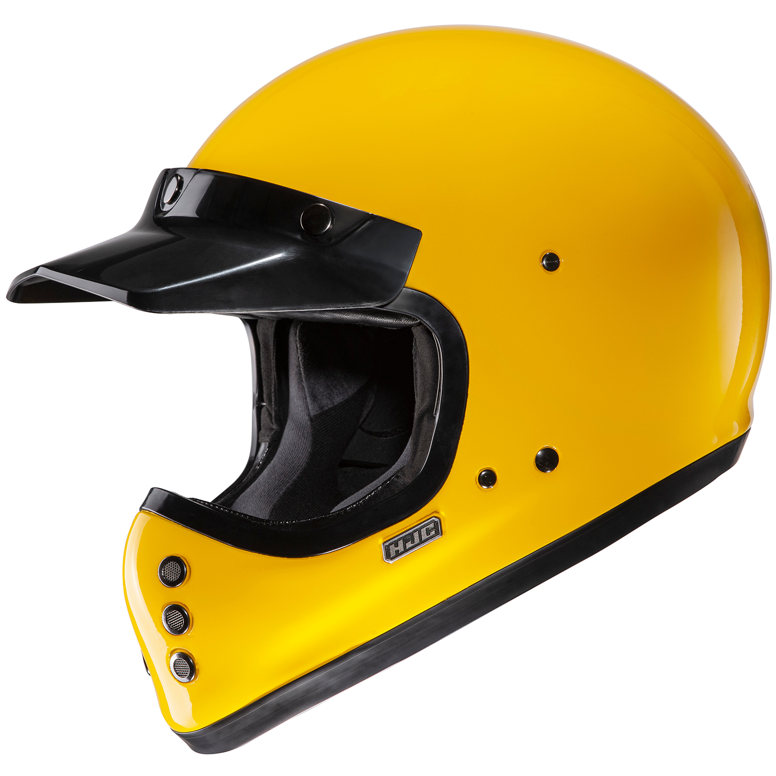 Casco HJC V60 Solid Amarillo