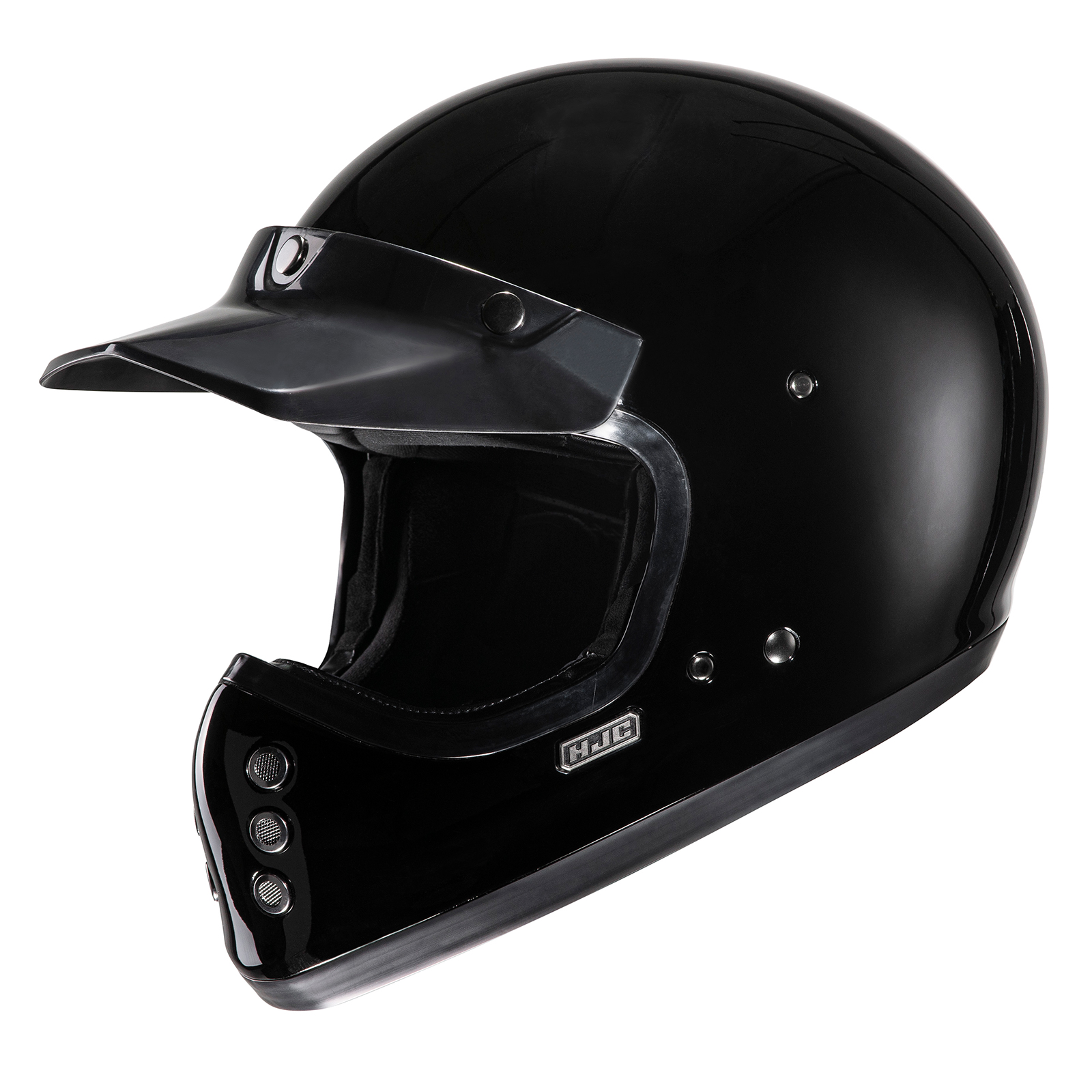 Casco HJC V60 Solid Negro