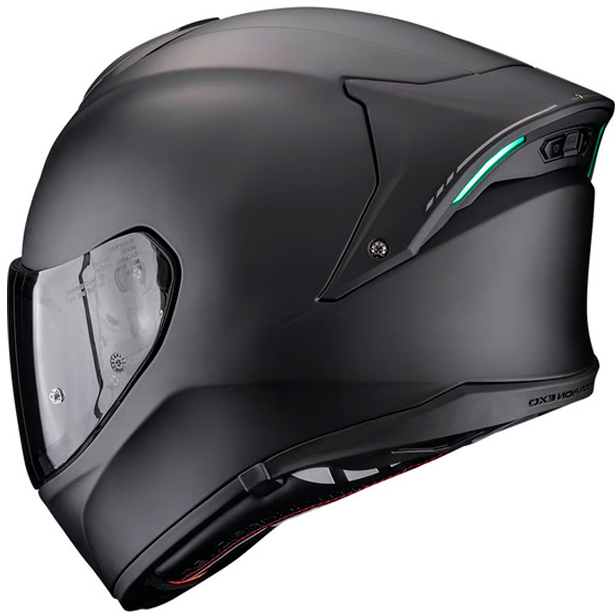 Casco moto Scorpion EXO-530i AIR SOLID Negro Mate