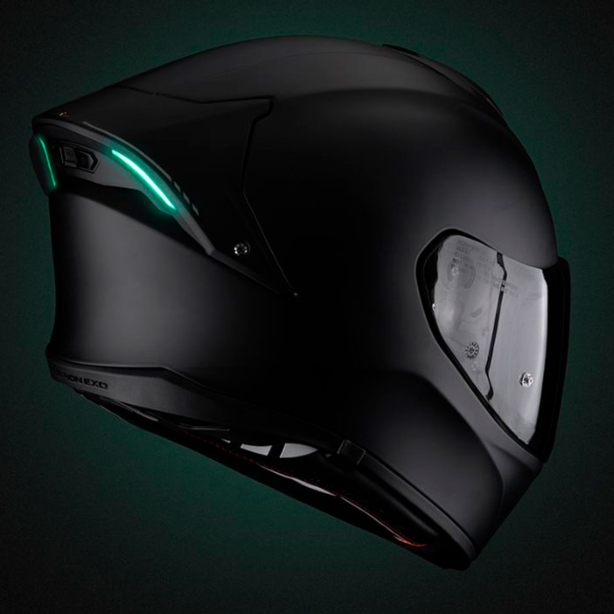 Casco moto Scorpion EXO-530i AIR SOLID Negro Mate