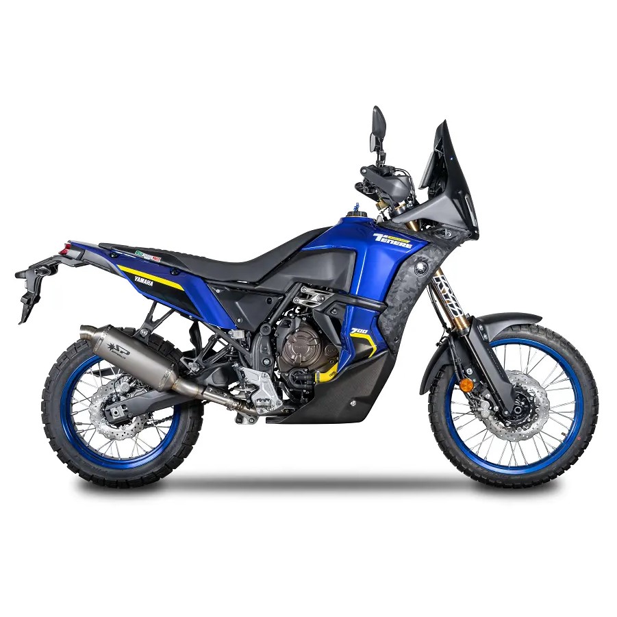 Escape Dakar SLIP-ON titanio SPARK Yamaha Tenere 700 19-24