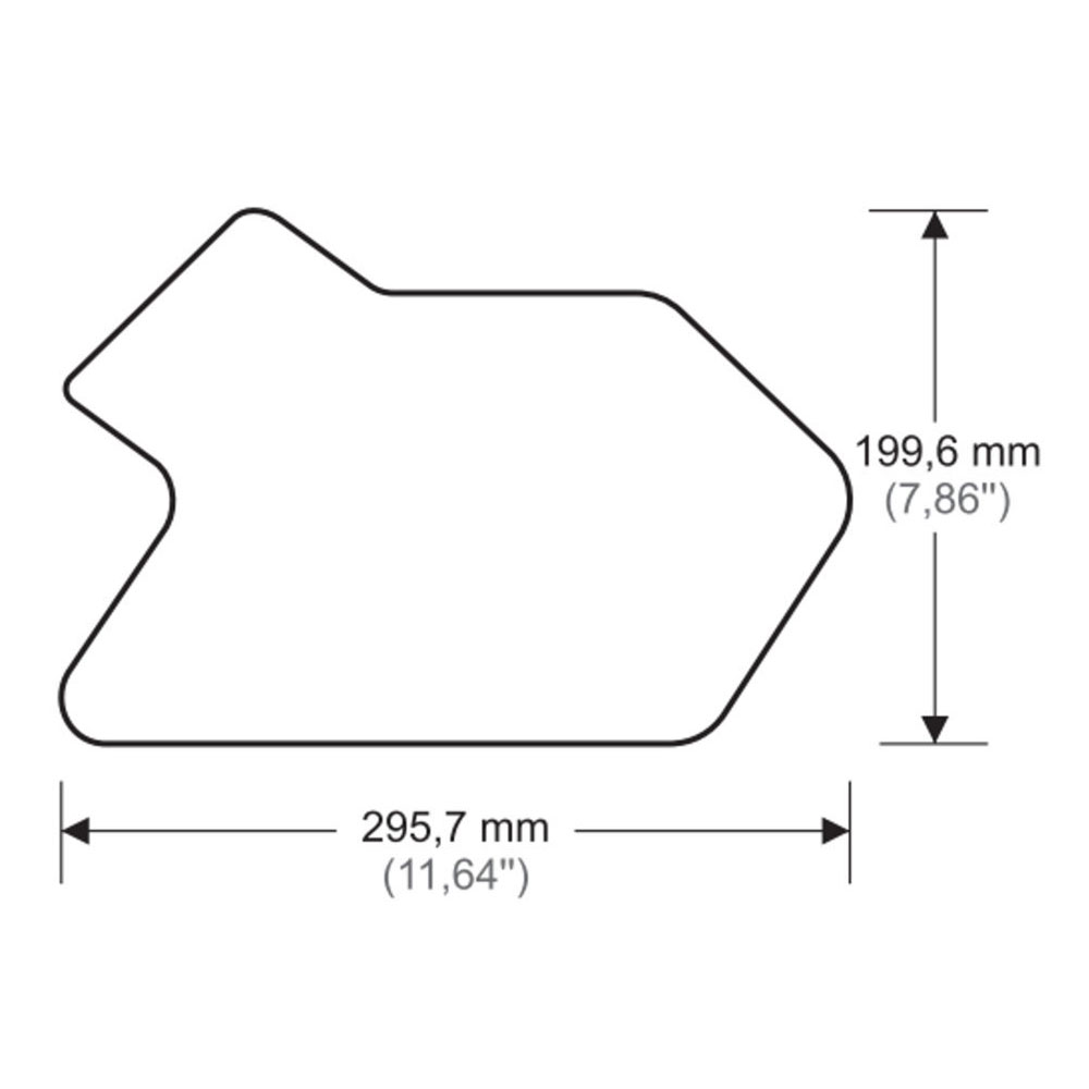 Kit de adhesivo Grip para Bmw R1200GS Adventure 14- R1200R 14-