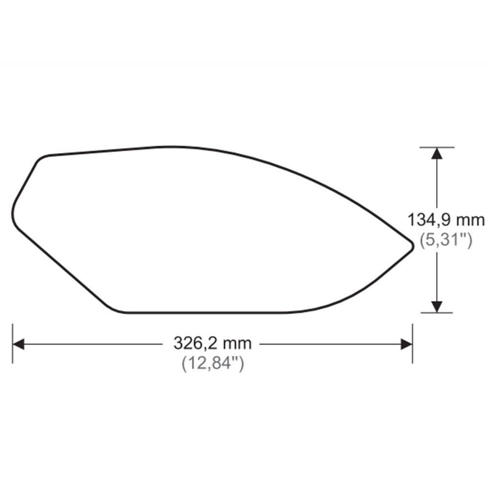 Kit de adhesivo Grip para Bmw S1000R 14-