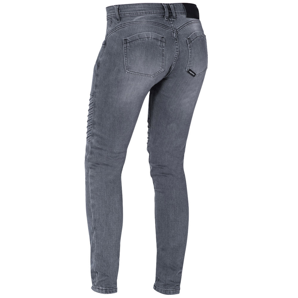 Pantalon vaquero moto mujer Vicky Ixon gris XL