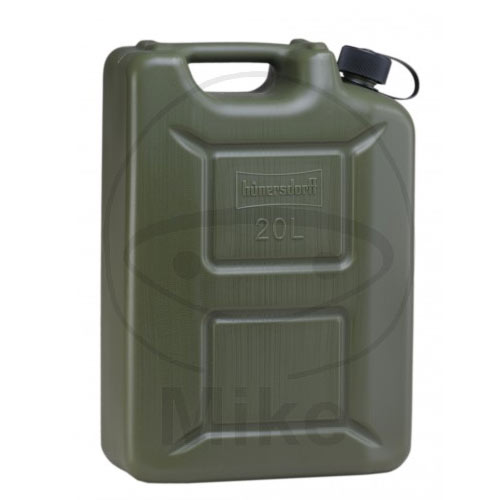 Bidón Gasolina 20L con tubo color verde