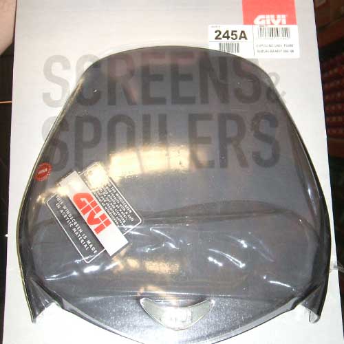 Cupula ahumada Givi moto KTM DUKE 690, YAMAHA MT3 600 06-15, SUZUKI GSR 600 06-07