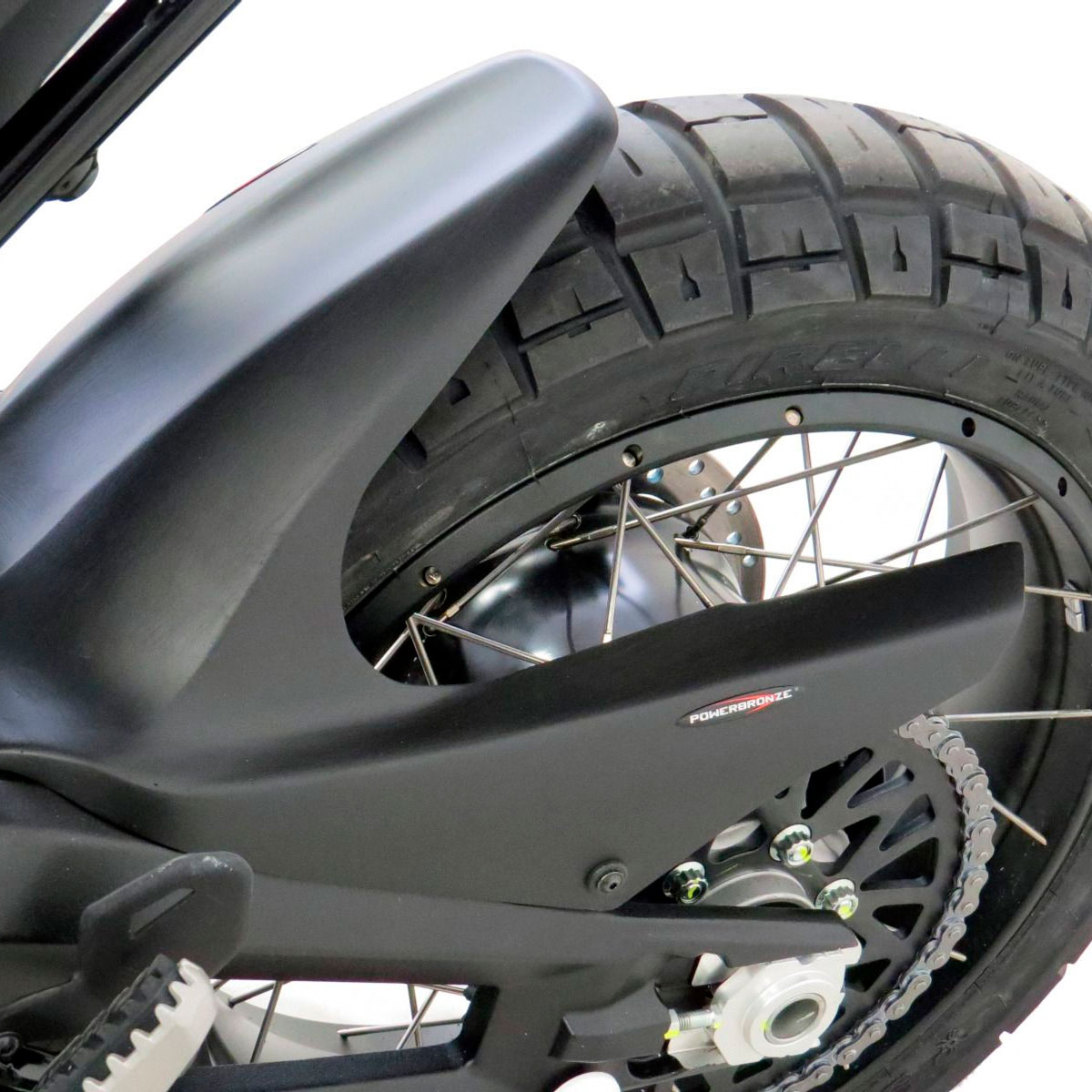 Guardabarros Trasero Powerbronze Ducati DesertX 22+ DesertX Rally 24+ 