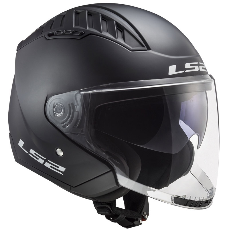 Casco LS2 Copter II Solid negro mate