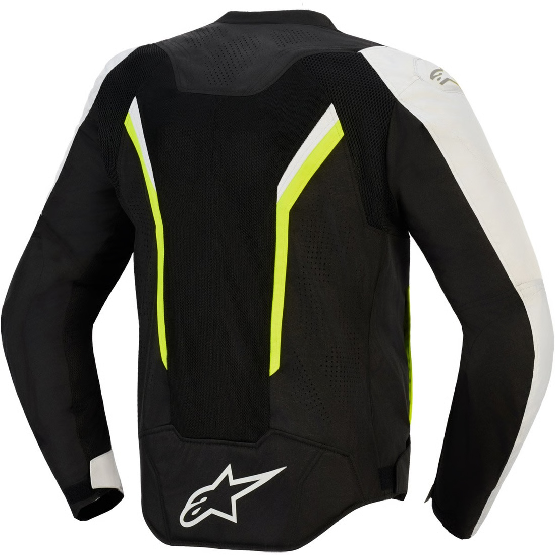 Chaqueta Alpinestars AST AIR V3 Negro / Plateado / Amarillo