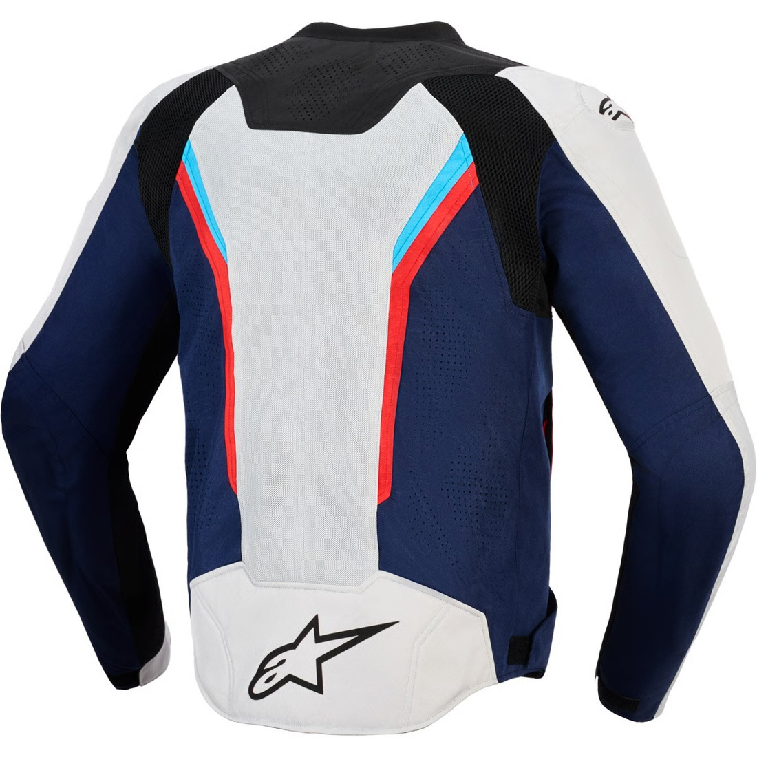 Chaqueta Alpinestars AST AIR V3 Plateado / Azul / Rojo