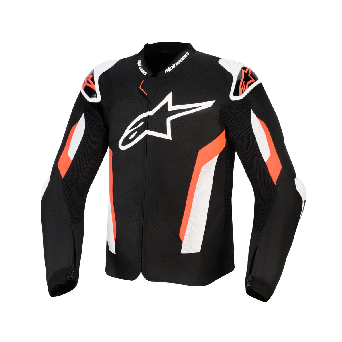 Chaqueta Alpinestars T-GP AIR Negro / Fluor Rojo