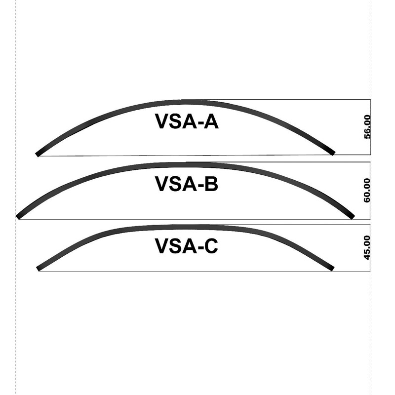 Deflector MRA varios tipos