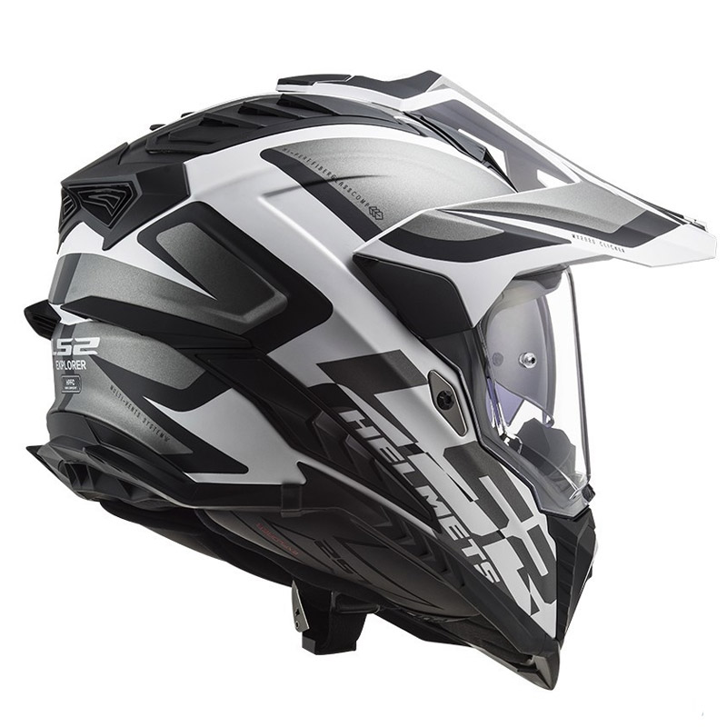 Casco LS2 Explorer Alter negro-blanco