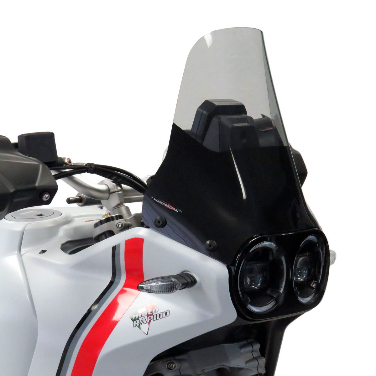 Cupula Standard PowerBronze Ducati DesertX 22+ DesertX Rally 24+ 355cm