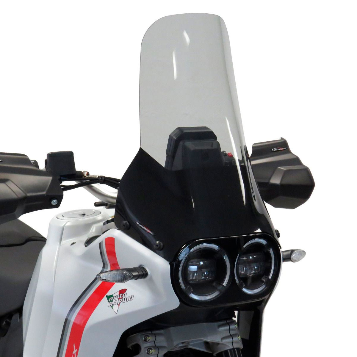 Cupula Touring PowerBronze Ducati DesertX 22+ DesertX Rally 24+ 47cm