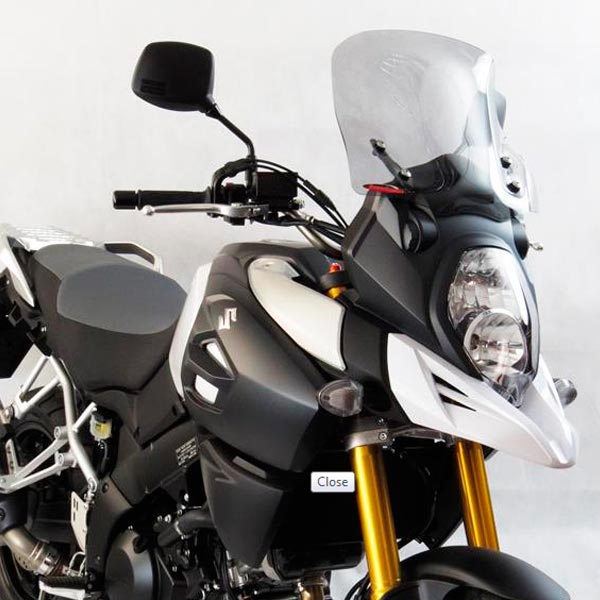 Parabrisas PowerBronze Flip Up 33cms Suzuki V-strom DL1000 2014-