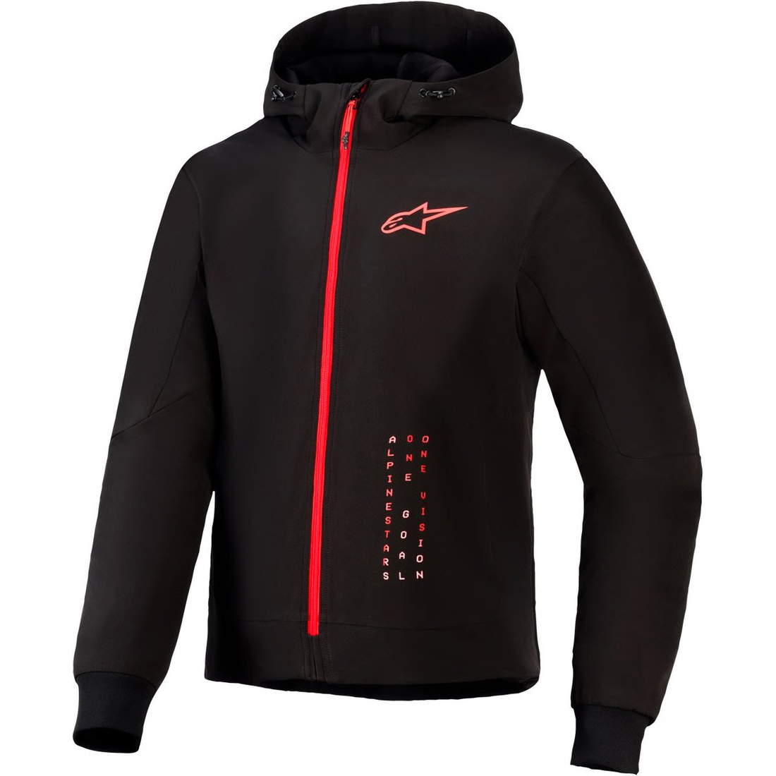 Chaqueta Alpinestars RADIUM TECH Negro / Rojo