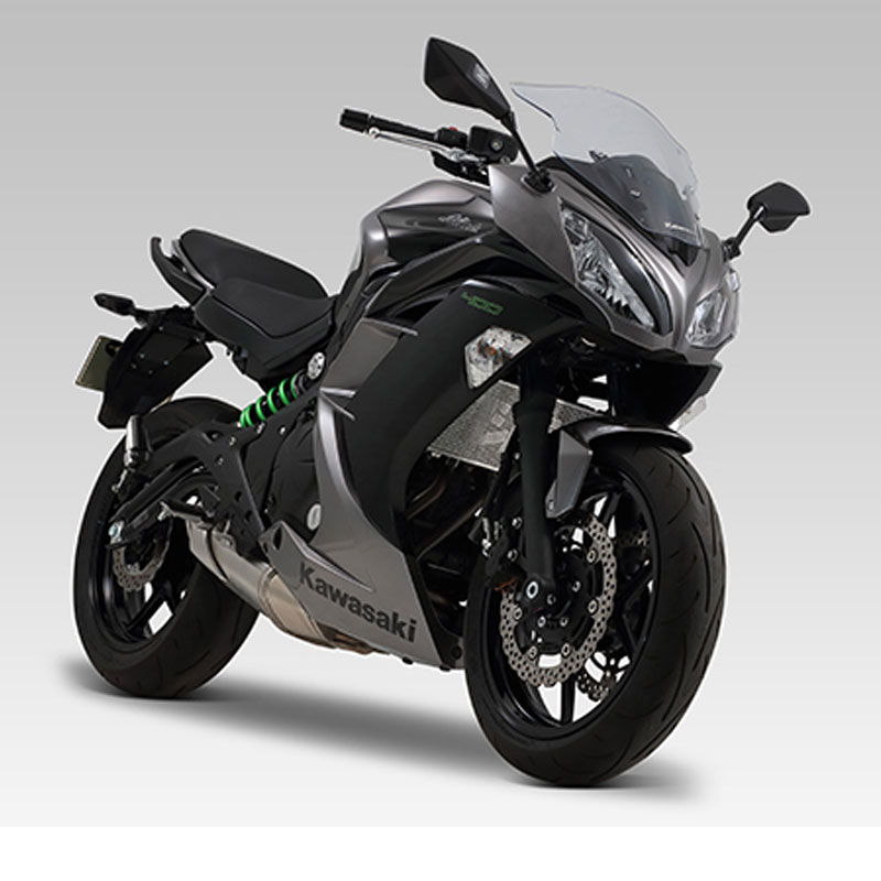 Protector radiador acero Yoshimura Kawasaki Ninja 400R 11-15/400 14-/650 12-