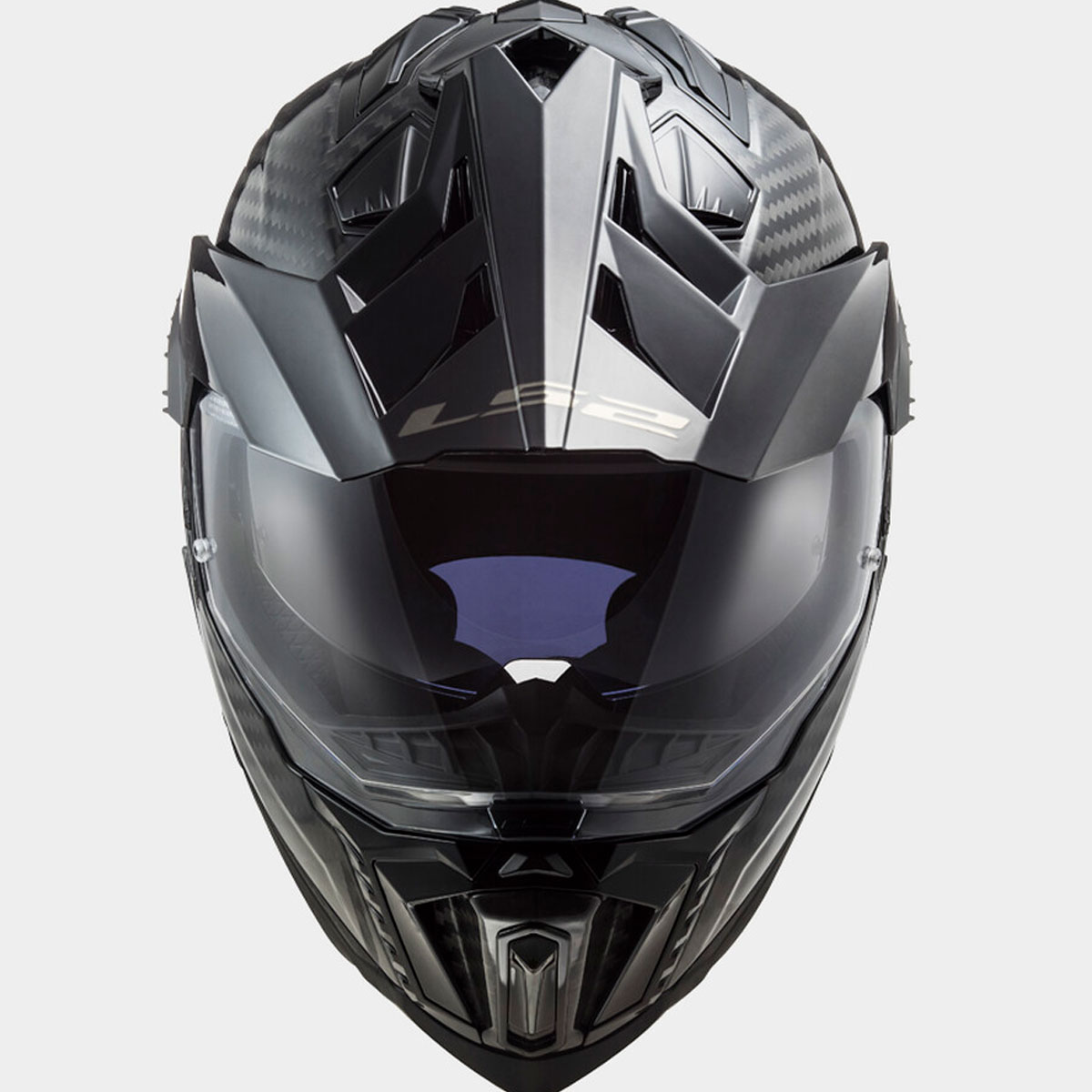 Casco LS2 MX701 Explorer Carbono Negro Brillo