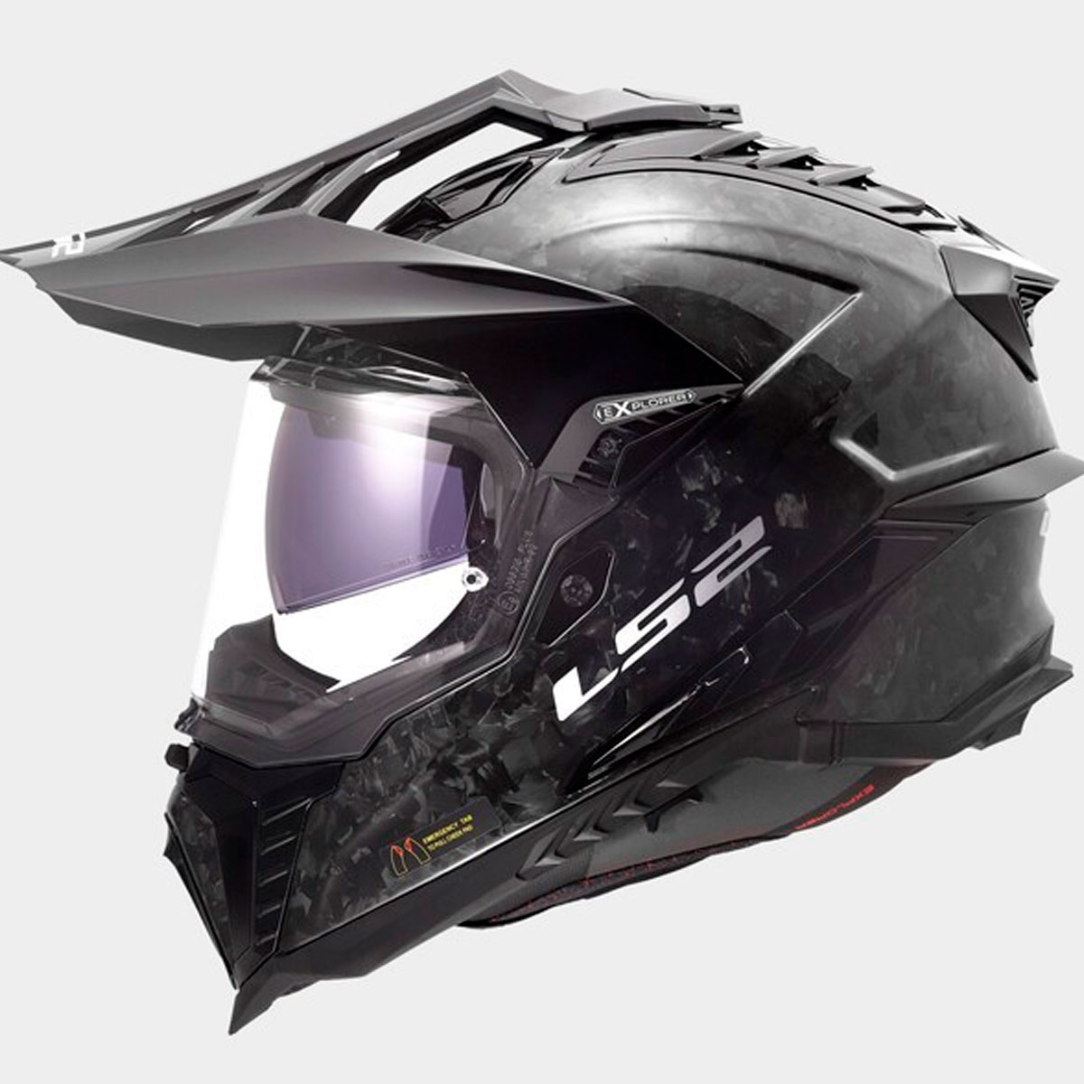 Casco LS2 MX701 Explorer Carbono FORGED