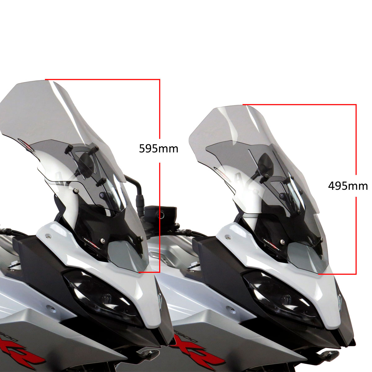 Cupula Ajustable 595mm BMW F900XR 20+ PowerBronze